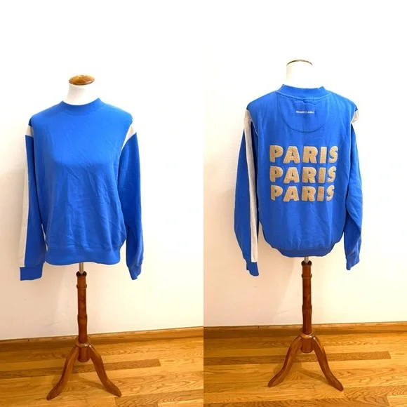 L45. {Anthro} by Araminta James Paris sweatshirt - Picture 2 of 2